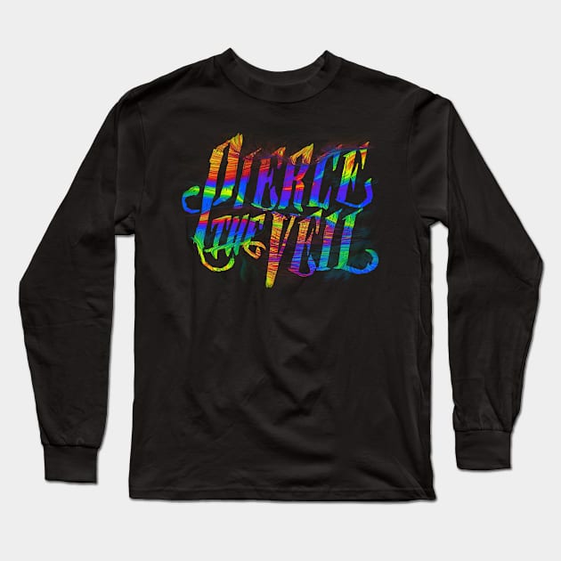 Pierce The Veil Psychedelic Style Long Sleeve T-Shirt by Cartooned Factory